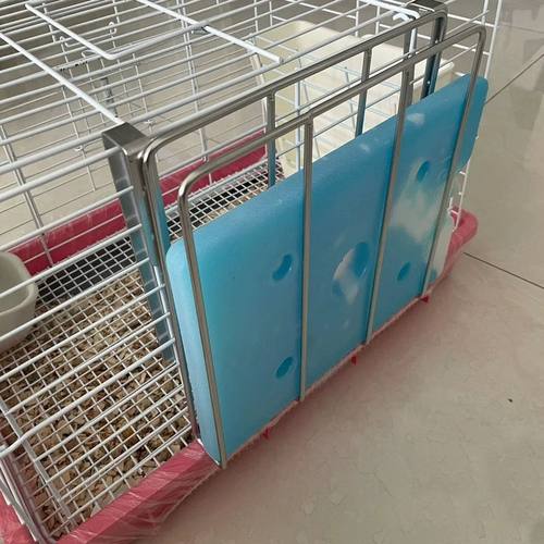 宠物降温自制空调房冰盒龙猫冰窝笼兔子冰屋冰窝仓鼠笼子diy冰板