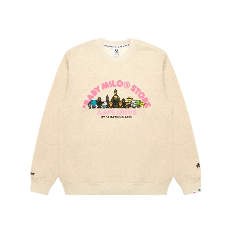 Aape联名BABYMILOSTORE卫衣
