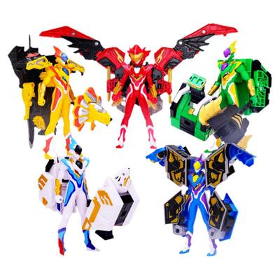 龙战士星源烈焰飞鹰儿童变形机甲