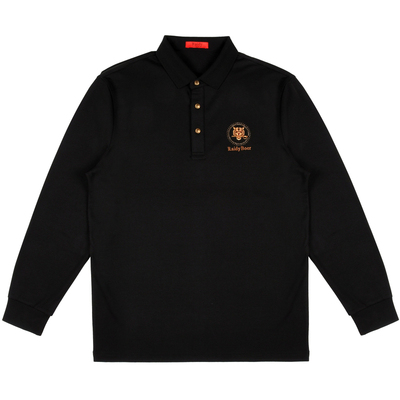 Raidy Boer/雷迪波尔男装秋冬多工艺虎头图案科技混纺长袖T恤6054