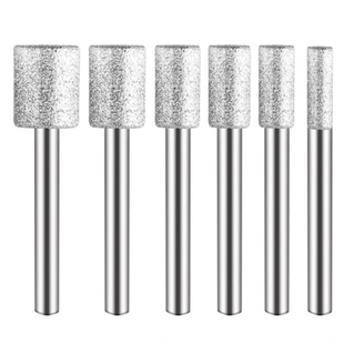 金刚砂磨针圆柱形金刚石磨头磨针金刚砂磨棒电磨头合金磨头150目