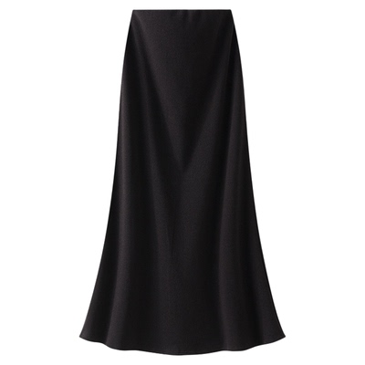 D9857-加绒加厚鱼尾裙半身裙