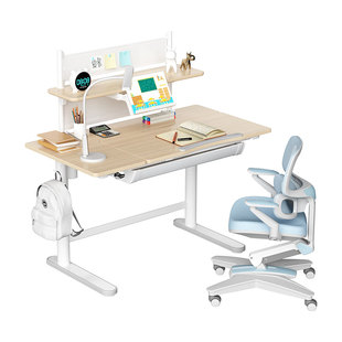 乐歌EC2儿童学习桌电动升降写字书桌实木学生课桌家用百搭书房桌