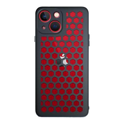 散热镂空苹果16磨砂软壳创意