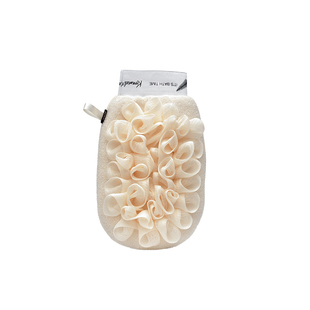 KRRAMEL搓澡巾浴花二合一女士洗澡巾起泡搓泥不痛搓澡手套不伤肤