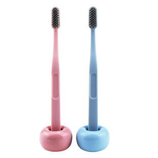 硬毛牙刷的成人女 中硬 家用宽小头超特硬耐用男士专用去烟渍结石