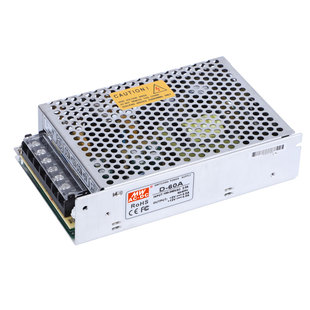 MWAC-DC明伟D-60A双组输出5V4A 12V3A直流60W开关电源D-60B/D-60C