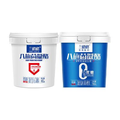 兰格格低温发酵酸奶760g×2桶