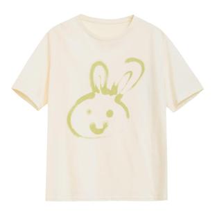 T恤合辑 紫涵圆领T恤女百搭基础体恤衫时尚短款上衣新款打底衫潮