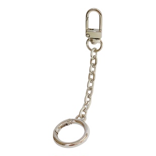 小挂件链条7毫米娃娃挂件链条金属扣浅金双层圈布偶玩具链条配件