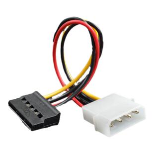 SATA电源线转接线 硬盘光驱4针IDE转SATA串口母 电脑连接线转接头