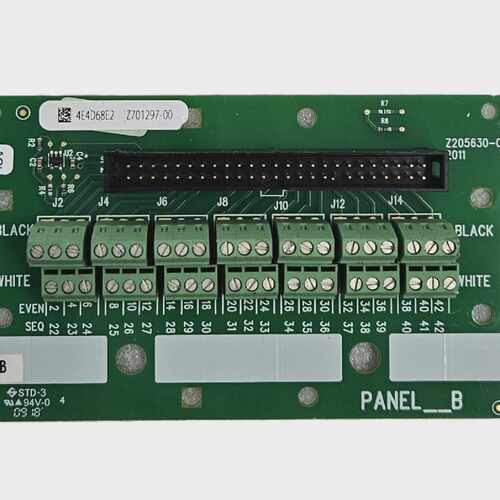 SCHNEIDER ELECTRIC Z205630-OE PANEL__B 4E4D68E2 Z701297-00 P