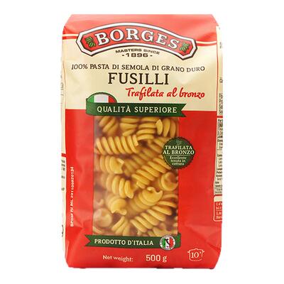 Borges/伯爵意大利进口螺旋意面鲜香速食家庭装爽口意粉500g