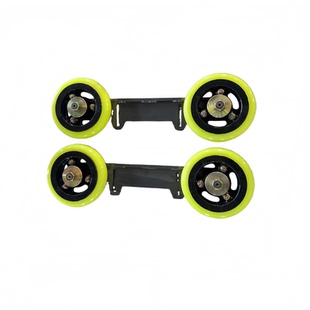 福龙马扫路车洗扫车吸嘴盘边轮行走轮总成侧轮支架双轮可调轮架