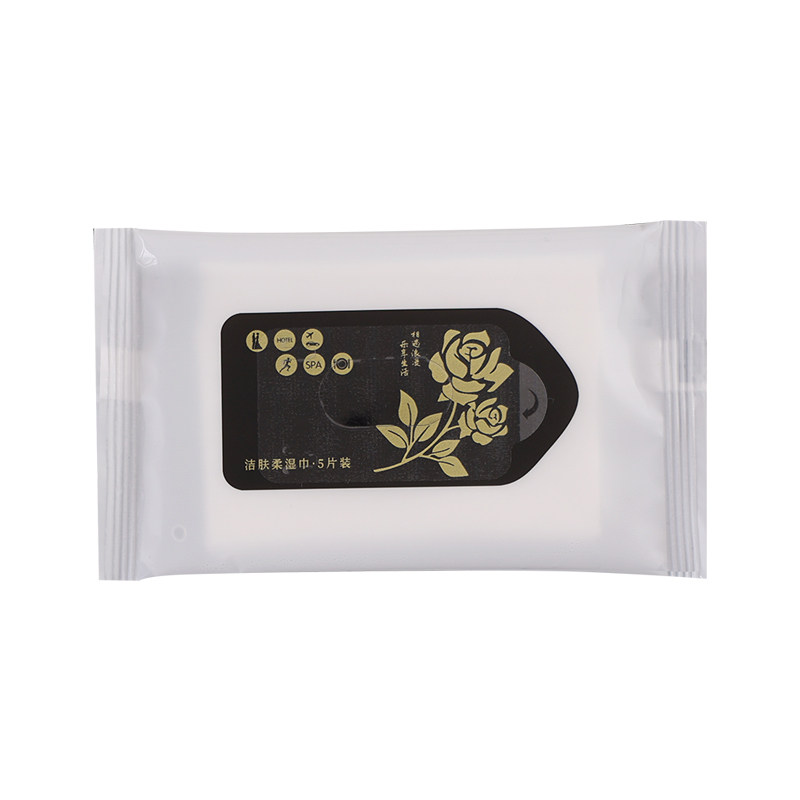 商用湿纸巾大尺寸火锅烤肉餐饮小包手口清洁一次性湿巾定制印LOGO