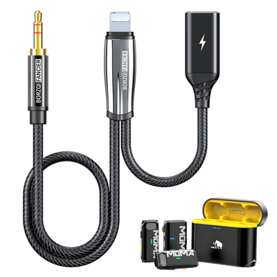 猛玛M1苹果手机边充电边用连接线