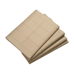 紫芳斋篆书隶书专用纸小篆练习用纸日课纸毛笔字带格子方格书法专用练字毛边纸半生熟篆隶作品宣纸曹全碑字帖