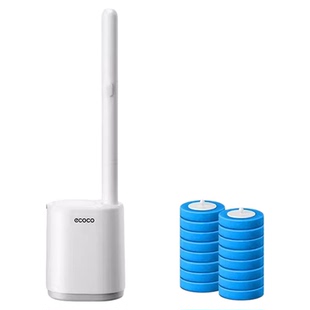 ecoco一次性马桶刷家用无死角洗厕所刷子2025新款壁挂替换刷头