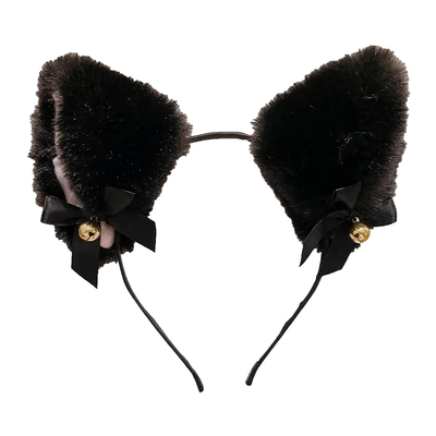 又奶又欲~敲可爱的铃铛猫耳发箍