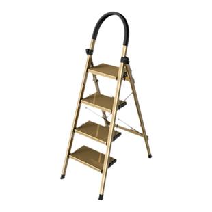 杜邦梯子家用折叠伸缩铝合金人字梯加厚太空铝扶梯多功能轻便爬梯