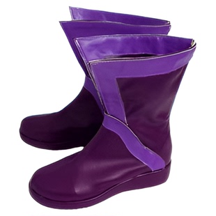 漫工坊仙剑奇侠传紫萱cos鞋子定制动漫游戏cosplay靴子来图定做