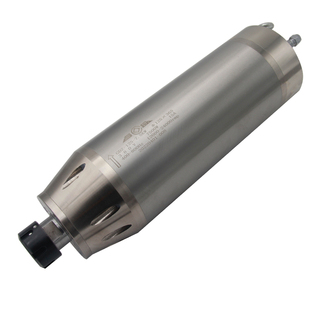 玉石雕刻机石材电主轴电机3.2 3.7 5.5KW高速水冷主轴 雕刻机电机