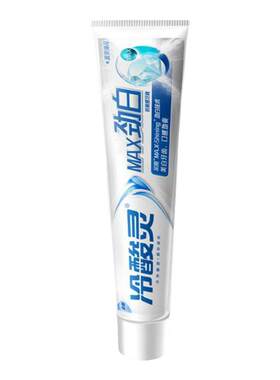 激爽薄荷劲白牙膏冷酸灵清新口气