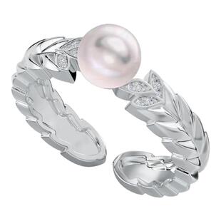 喜珠阁【Grow生长】麦穗单珠戒指珍珠指环女款生日礼饰品