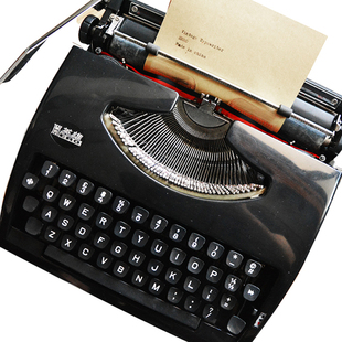 HERO英雄牌老式打字机复古陈设Typewriter 文艺生日礼物中古旧物