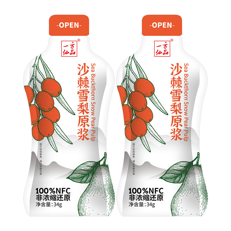 【一方仙品】NFC沙棘雪梨原浆