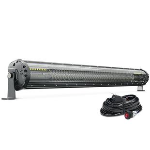 越野汽车led长条灯12v车顶灯强光改装前杠灯超亮24伏远光狗反击灯