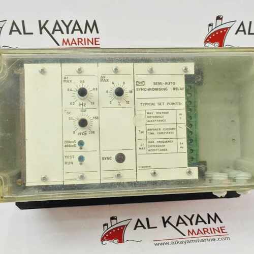DEIF 1114320011B SEMI-AUTO SYNCHRONISING RELAY (FAST SHIP BY