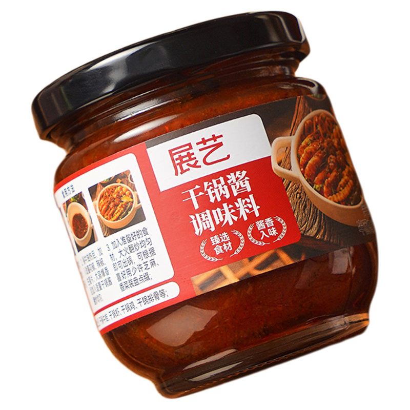 展艺干锅酱料干锅鸡翅干锅鱼干锅虾干锅排骨调料酱料150g家用商用