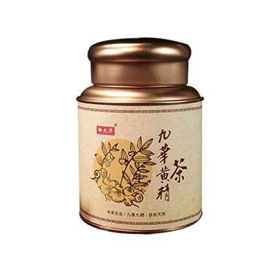 御九华黄精茶九蒸九晒，有机认证