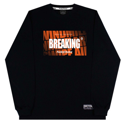 重磅T恤260g宽松长袖霹雳舞演出