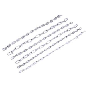 304不锈钢链条铁锁扭链手拉葫芦起重秋千护栏晾衣吊灯牌狗链子316