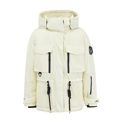 美特斯邦威工装设计感保暖鸭绒服