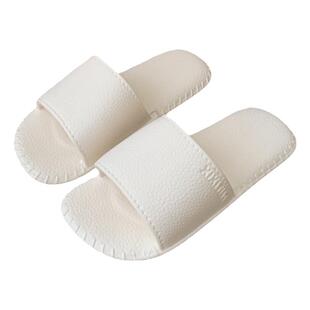 细细条 2双装情侣凉拖鞋夏季简约高级感室内防滑待客平底拖鞋男女