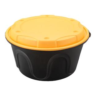 面条打包盒 汤面分离打包碗 1280带盖锁扣圆形外卖高档一次性餐盒