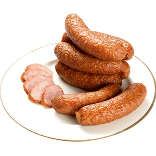 月亮八珍哈尔滨红肠500g俄罗斯蒜香东北特产熟食红肠火腿肠真空