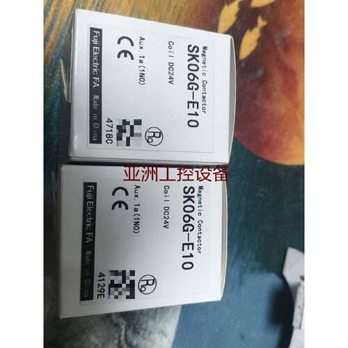 富士小型接触器SK06GE10直流24V实物拍摄拍先议价