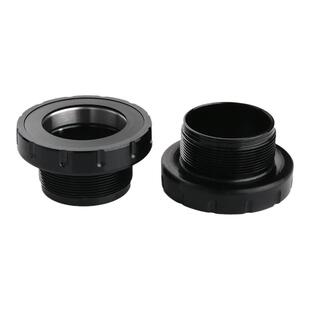 山地公路自行车BB中轴BSA30螺纹五通中轴1.37*24T装386牙盘