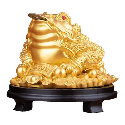 中式招财进宝金蟾摆件客厅办公室