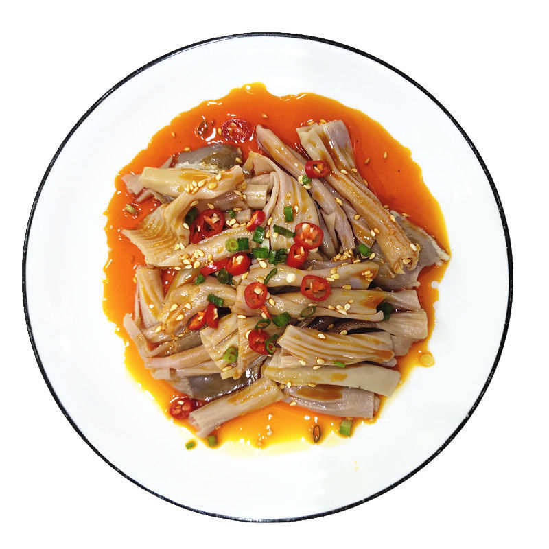 益旺麻辣去骨鸭掌红油脱骨爪卤香辣味鸭肉开袋即食零食熟食鸭爪