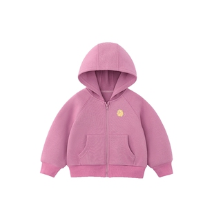 [云感棉]齐齐熊宝宝连帽卫衣男女童春款外套2026新款儿童运动上衣