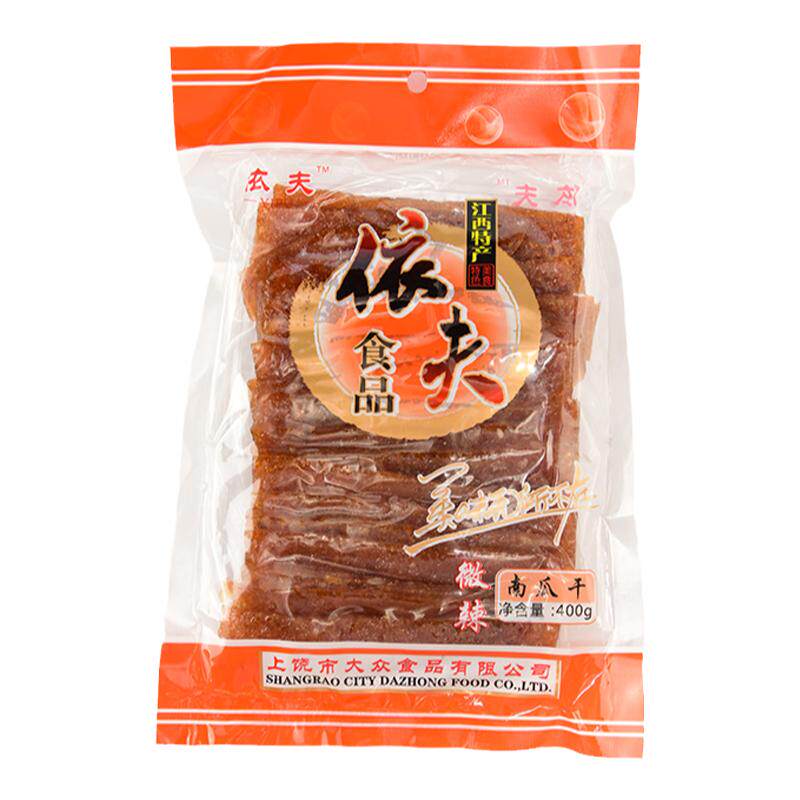 依夫果园经典休闲特产微辣南瓜干