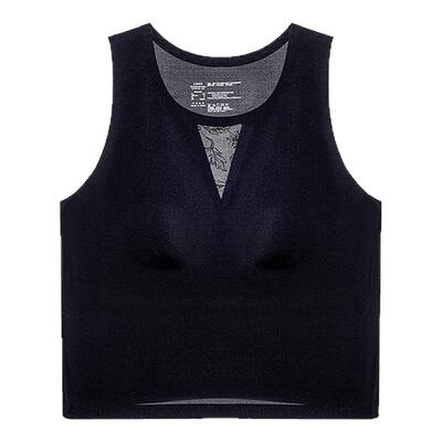 爱慕26春夏礼服贴贴女士打底蕾丝宽肩带胸垫背心上衣AM72D101