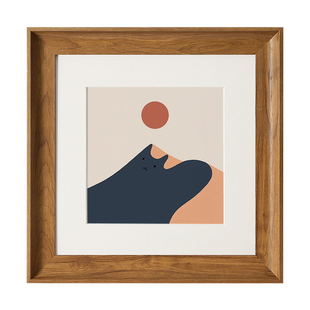 欧式正方形书法画框装裱国画33厘米30cm50相框挂墙60厘米40定制38