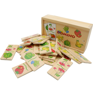 动物水果接龙找相同配对游戏蒙氏早教幼儿园图形接龙配对积木玩具