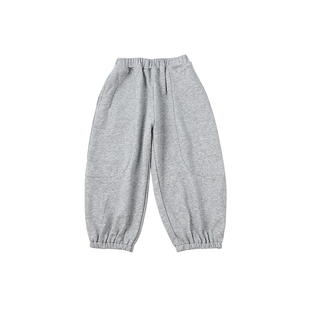 夏生上学刚需裤男女童宽松休闲裤索罗娜弹力百搭卫裤儿童秋装新品